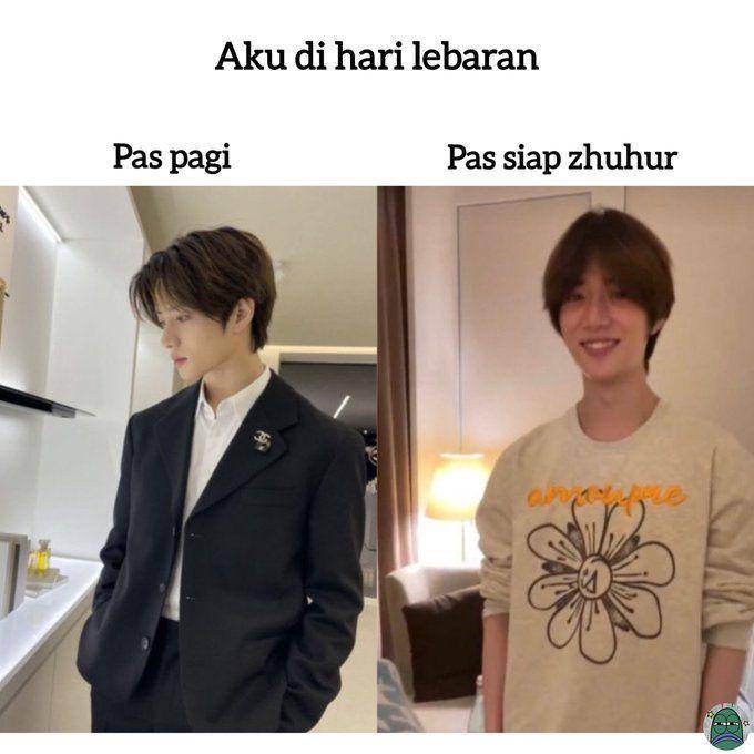 meme Lebaran gak ke mana-mana (twitter.com/a_intp_moa)