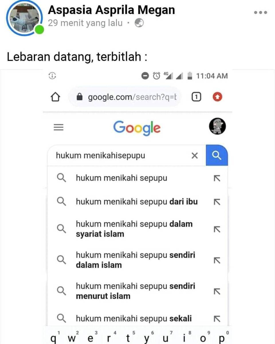 meme Lebaran ketemu sepupu (facebook.com/shitpostneverdie)