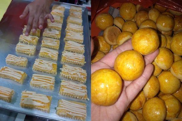 10 Momen Kocak Bikin Kue Lebaran Ukuran Jumbo, Akibat Males Motongin