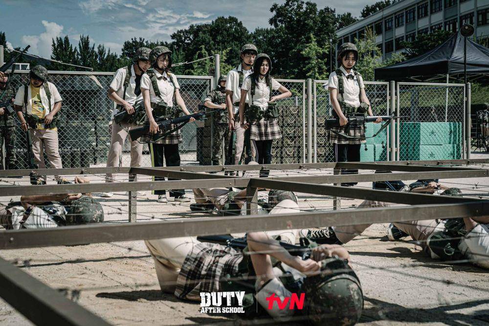 cuplikan drama Duty After School (instagram.com/tvn.asia)