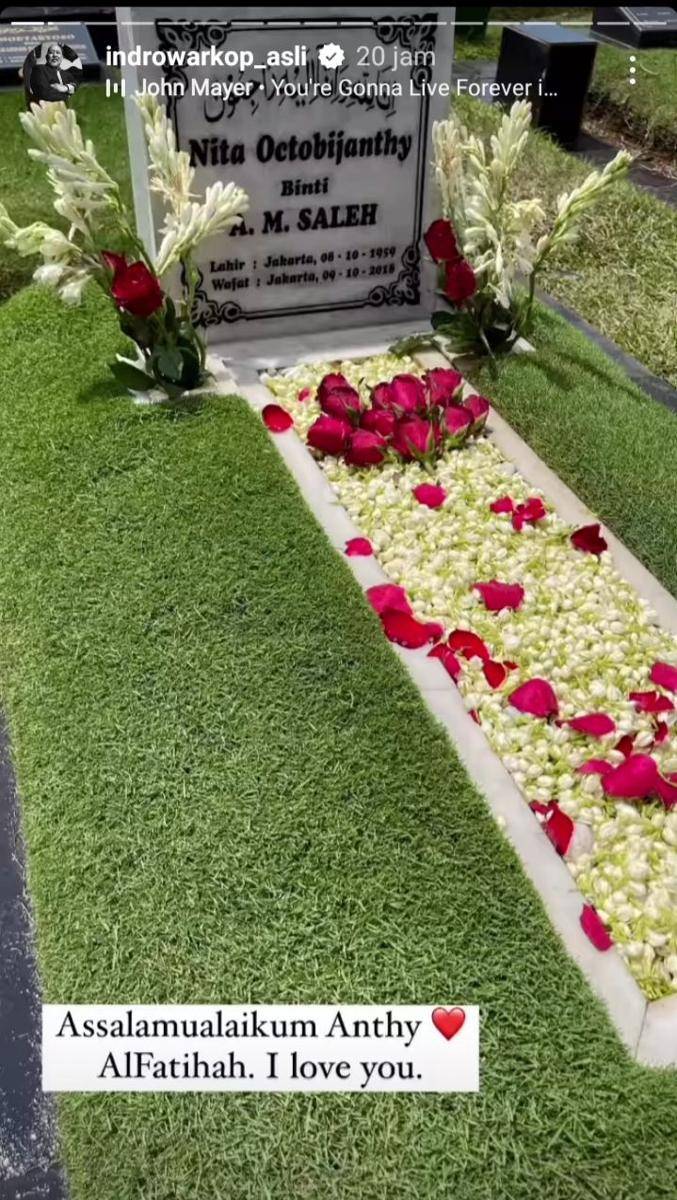 potret Indro Warkop rayakan Lebaran 2023 (instagram.com/indrowarkop_asli)