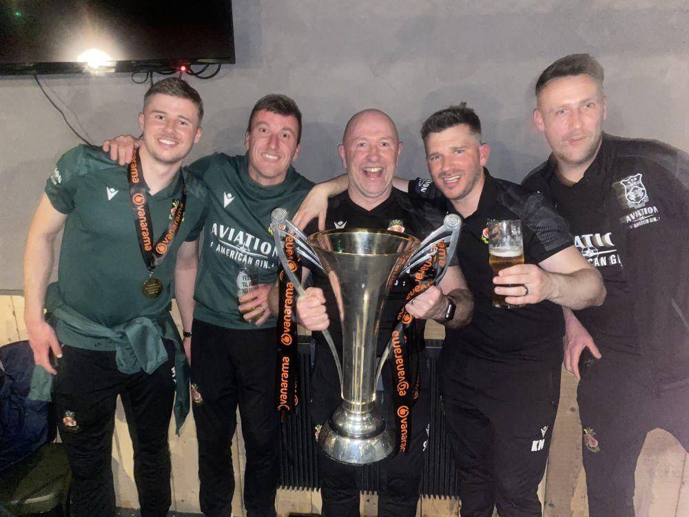 Wrexham dapat promosi ke liga Inggris (Twitter.com/Wrexham_AFC)