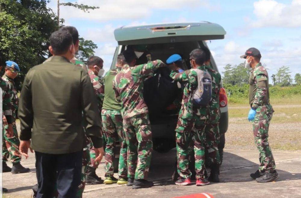 Pratu F dari Satgas Yonif R 321/GT menjadi prajurit TNI AD yang gugur dalam peristiwa penyerangan KKB di Mugi-Mam, Nduga pada 15 April 2023. (Dokumentasi Mabes TNI)