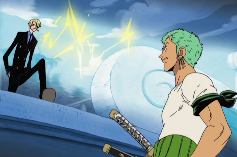 Sanji dan Zoro dari anime One Piece (1999) (dok. Toei Animation/One Piece)
