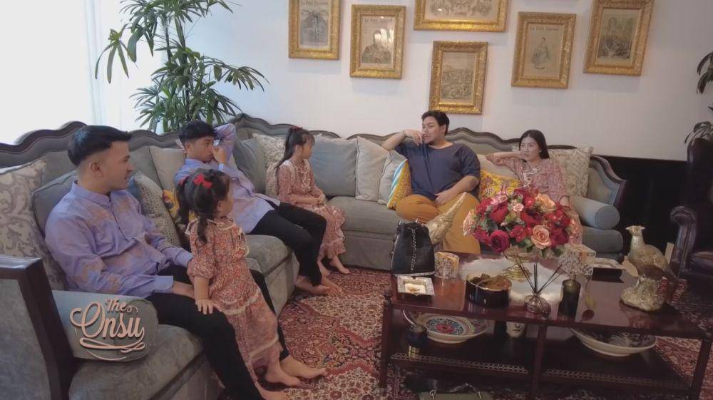 Ruben Onsu lebaran ke rumah Igun (YouTube.com/The Onsu Family)