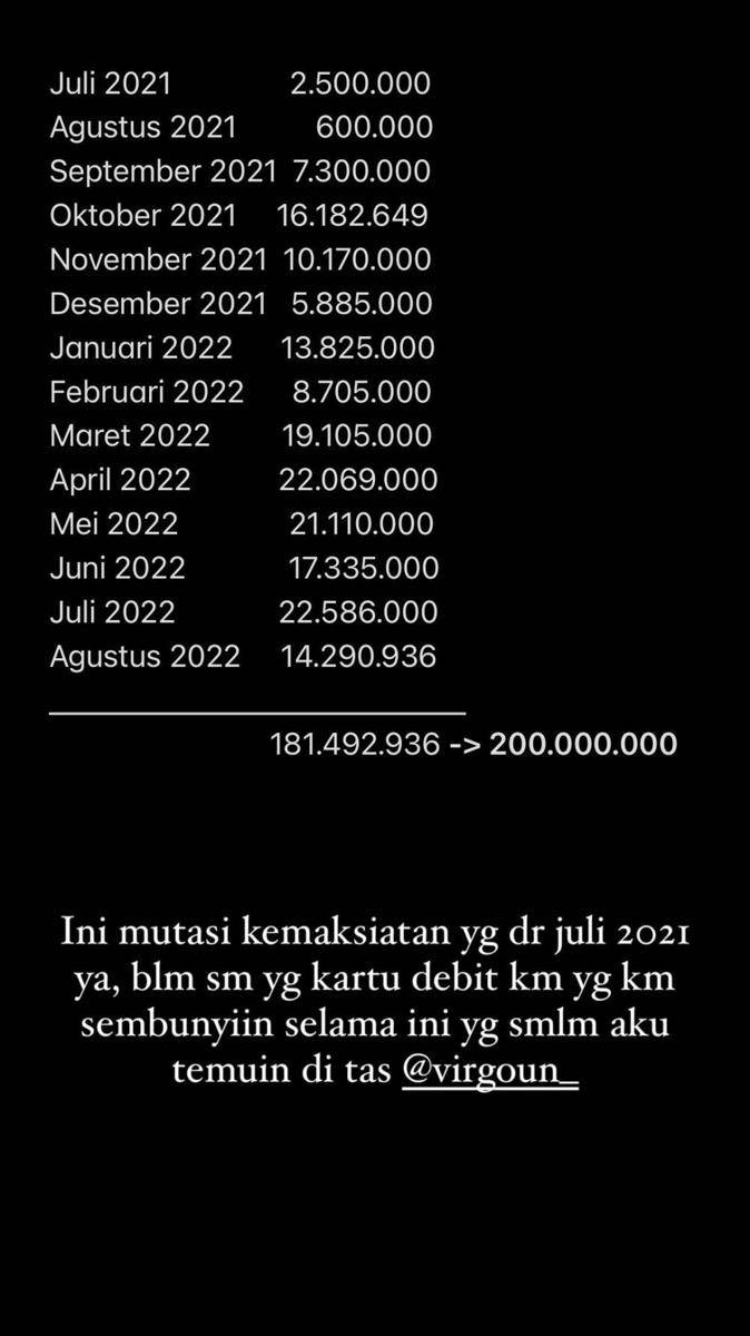 bukti perselingkuhan Virgoun (instagram.com/mommy_starla)