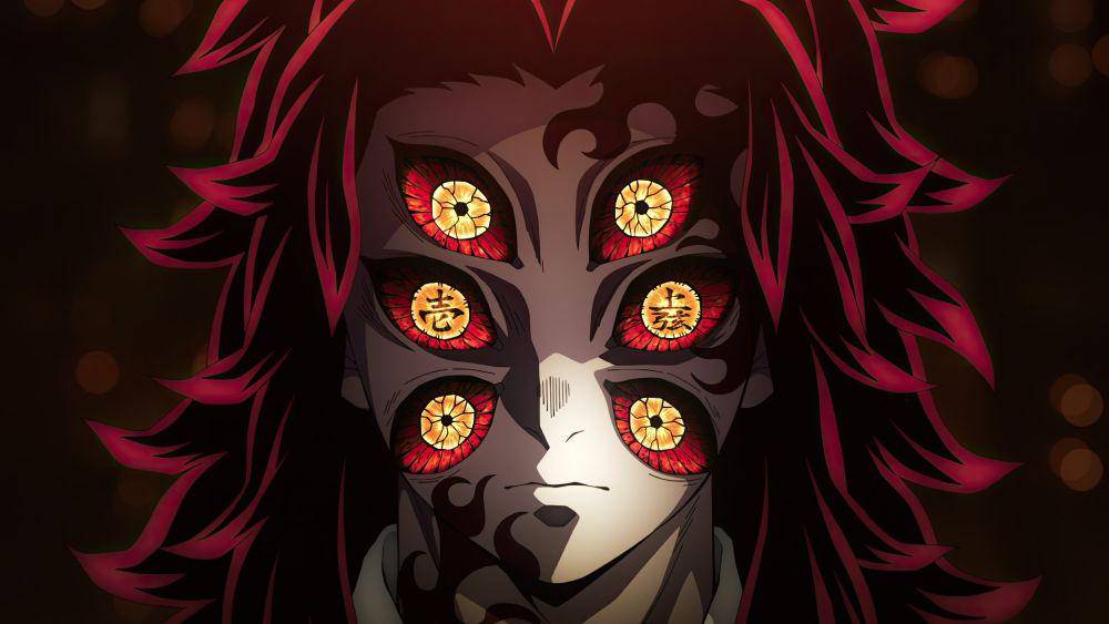 Kokushibo (dok. ufotable/Demon Slayer: Kimetsu no Yaiba Swordsmith Village Arc)