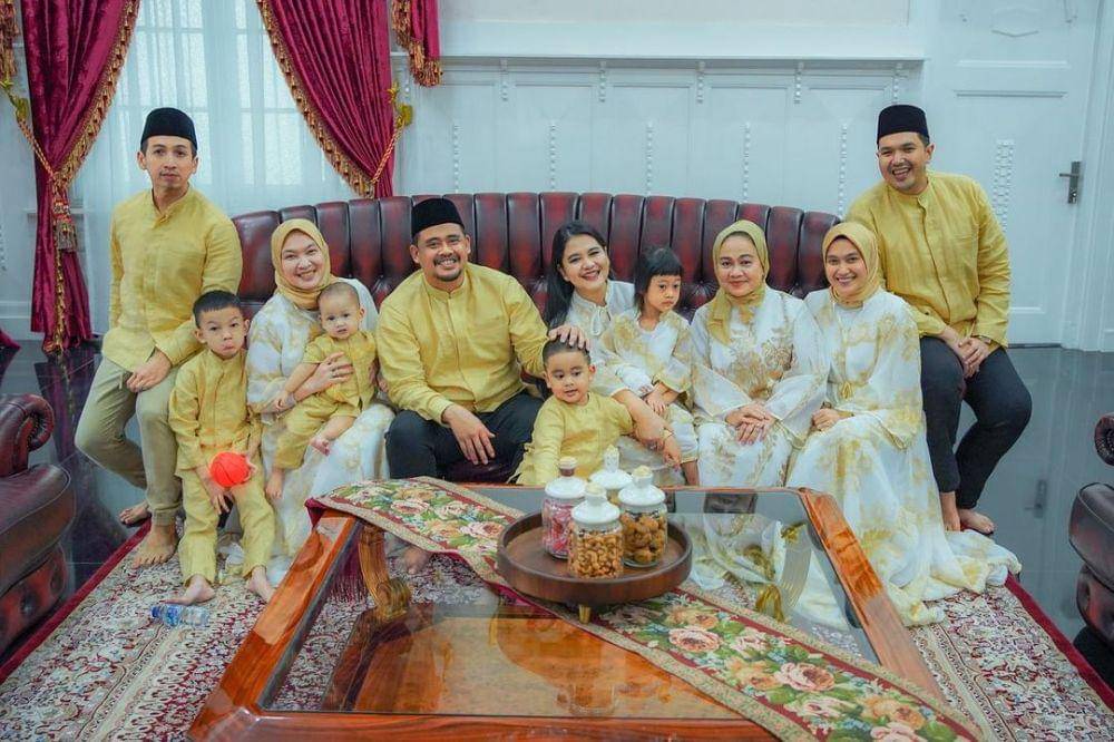 potret keluarga Bobby Nasution (instagram.com/ayangkahiyang)