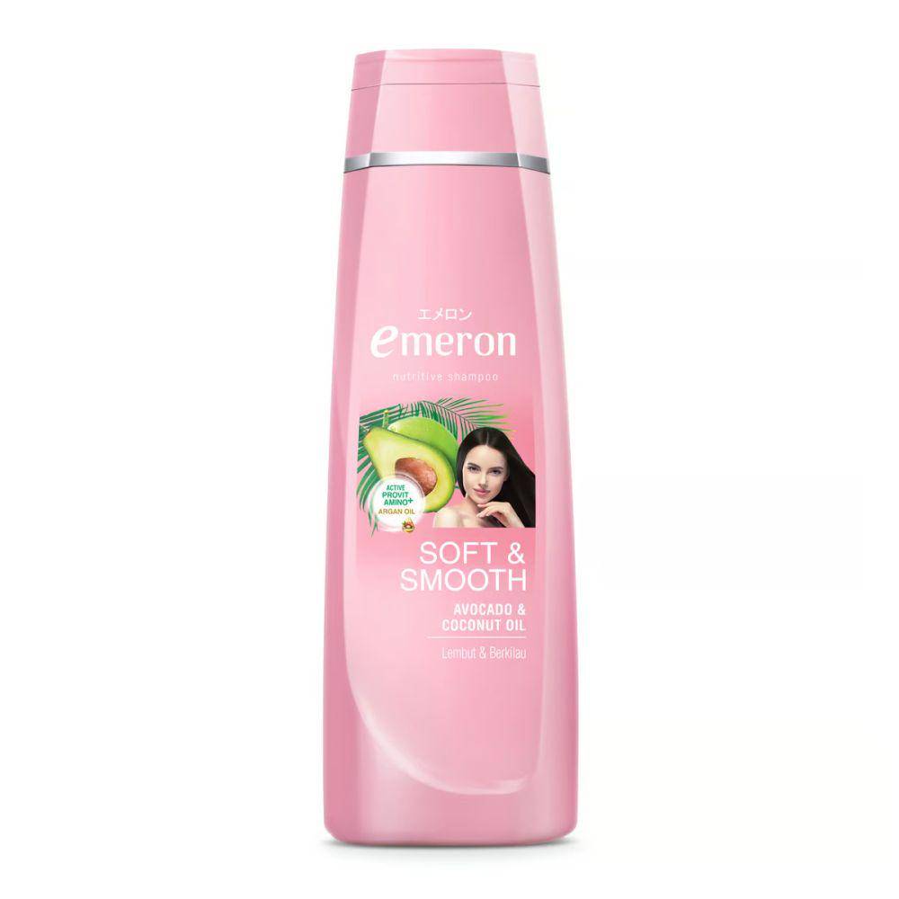 Emeron Shampoo Soft & Smooth (shopee.co.id/wingsofficialshop)