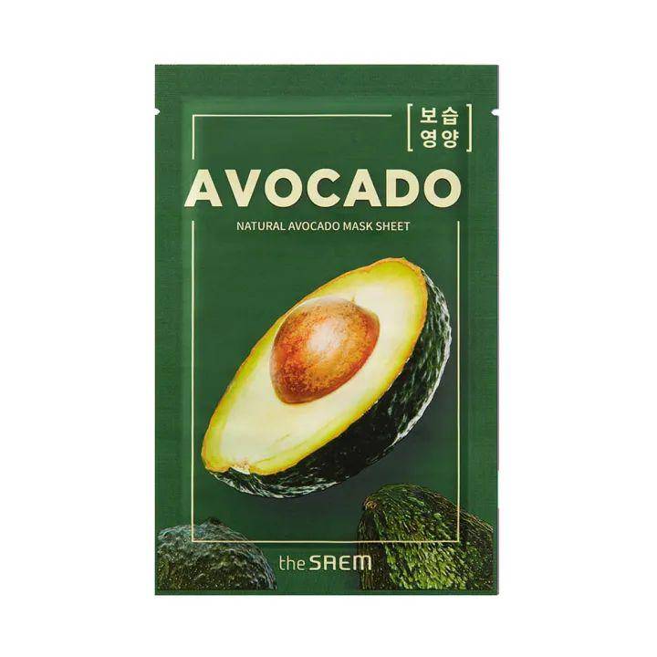 The SAEM Natural Avocado Mask Sheet (lazada.co.id/The Saem)