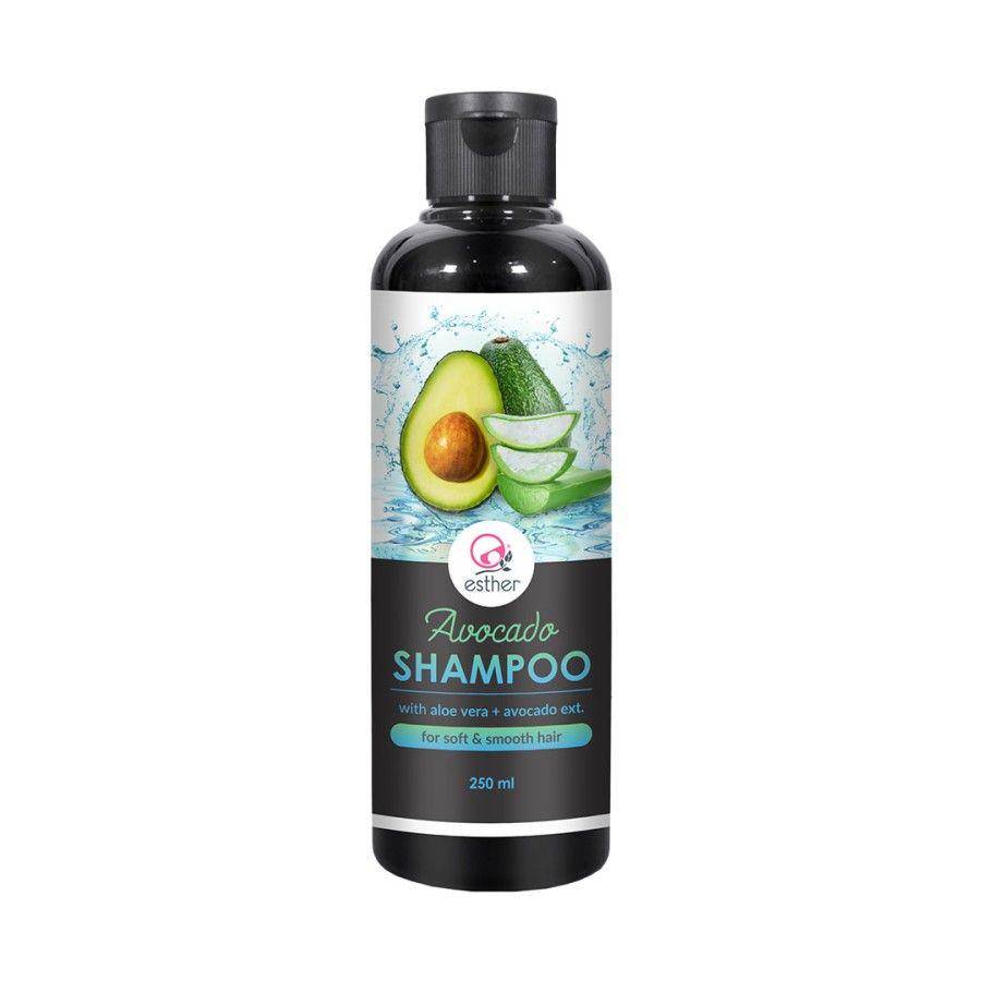Esther Avocado Shampoo (tokopedia.com/ESTHER OFFICIAL STORE)