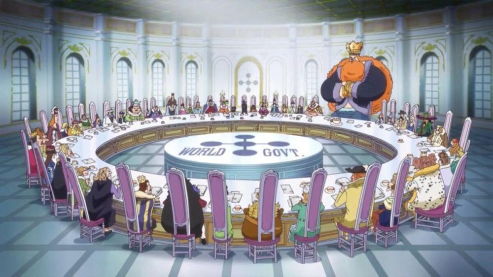 pertemuan Reverie (dok. Toei Animation/One Piece)