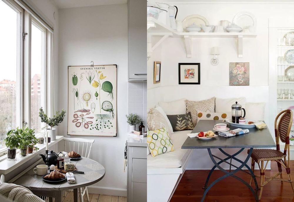9 Ide Breakfast Nook untuk Rumah Mungil, Mirip Ruang Makan ala Eropa