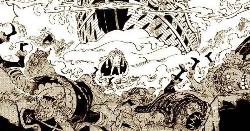 Kedatangan Garp di Hachinosu. (mangaplus.shueisha.co.jp/One Piece)