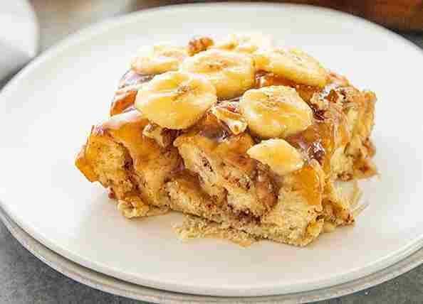 banana foster french toast carresole (instagram.com/the_salty_marshmallow)