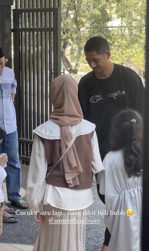 momen lebaran Putri Anne dan Arya Saloka (instagram.com/chachathaib)