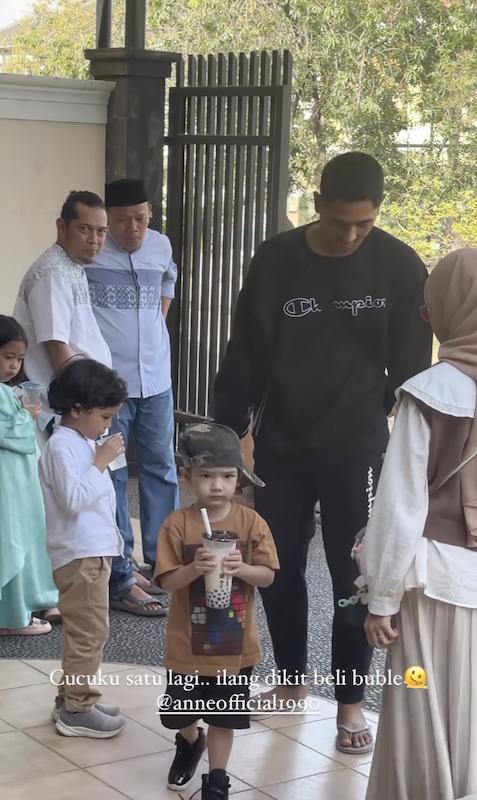 momen lebaran Putri Anne dan Arya Saloka (instagram.com/chachathaib)