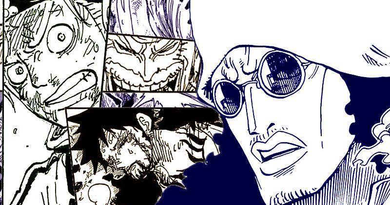 Kuzan dan cuplikan adegan One Piece 1081. (mangaplus.shueisha.co.jp/One Piece)