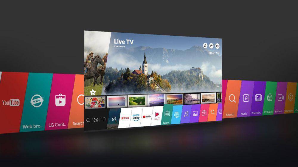 aplikasi di smart TV LG (dok. LG)