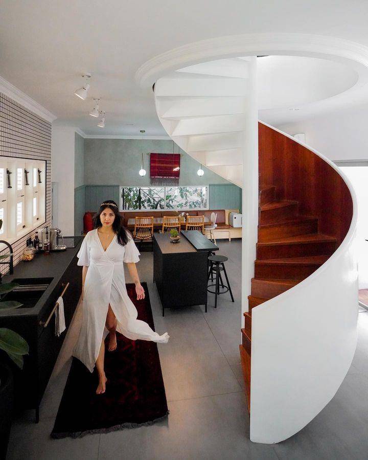 ide breakfast nook untuk rumah mungil (instagram.com/mrssharena)