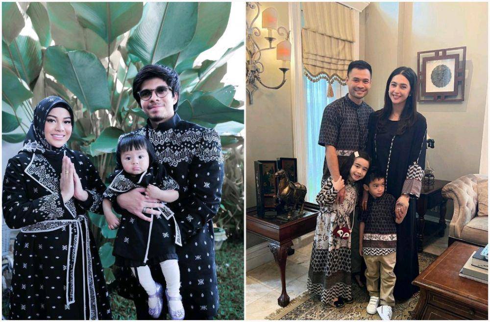 potret keluarga Atta Halilintar dan Nabila Syakieb (instagram.com/aurelie.hermansyah | instagram.com/nsyakieb)