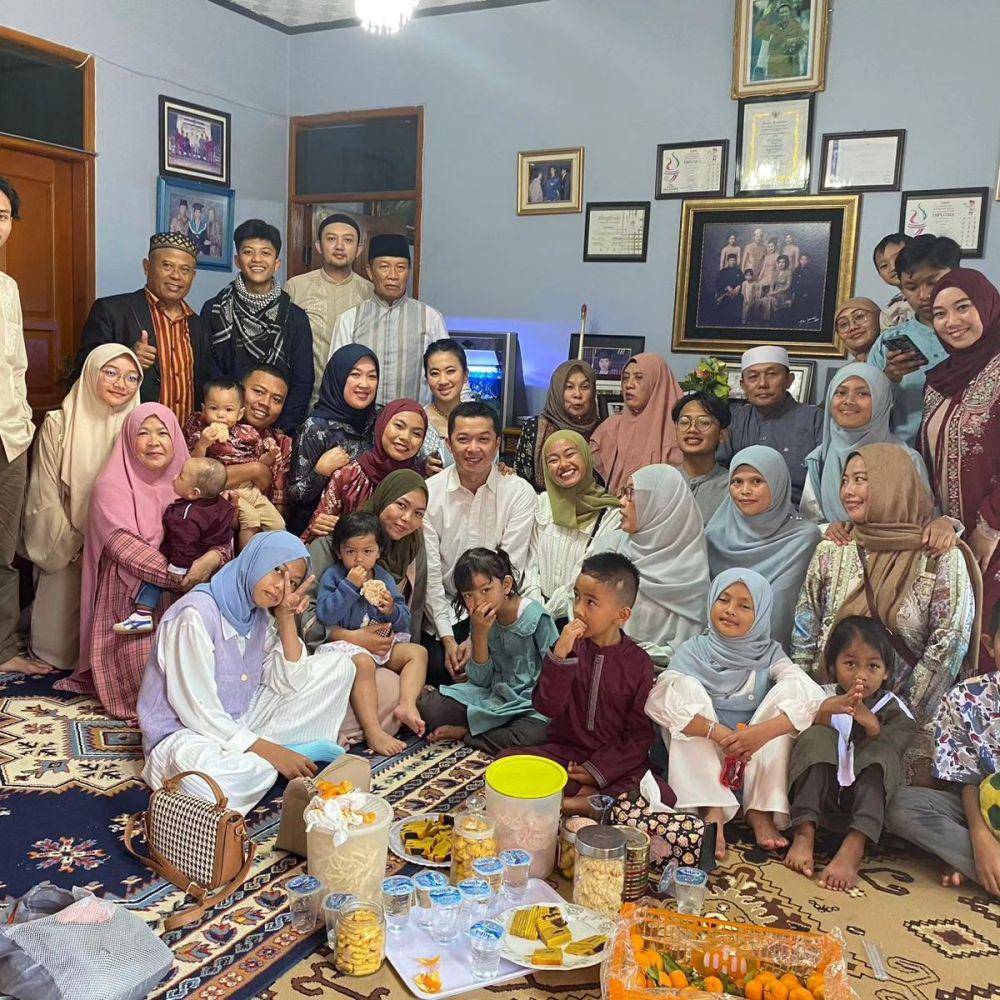 Taufik Hidayat mudik ke Pangalengan (instagram.com/ezkha_franciska)