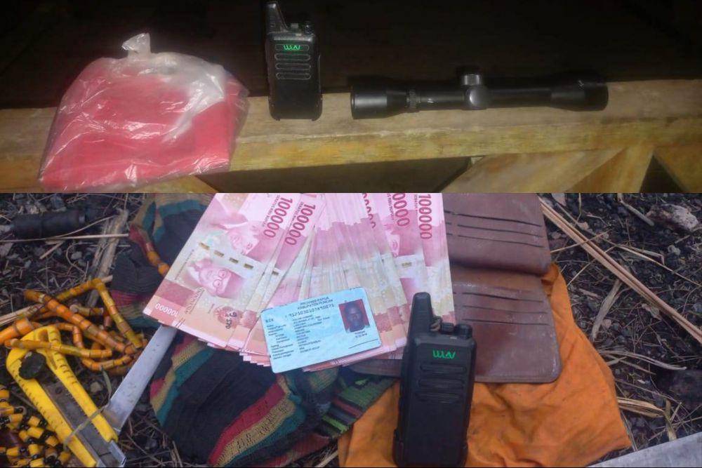 Barang milik korban yang dirampas. (IDN Times/Istimewa)