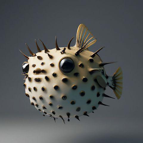 ilustrasi ikan buntal (pixabay.com/Artificial Artist)