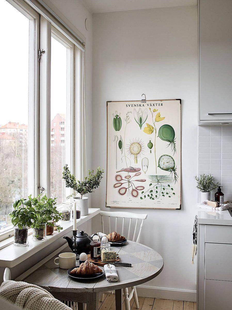 ide breakfast nook untuk ruma h mungil (decoist.com)