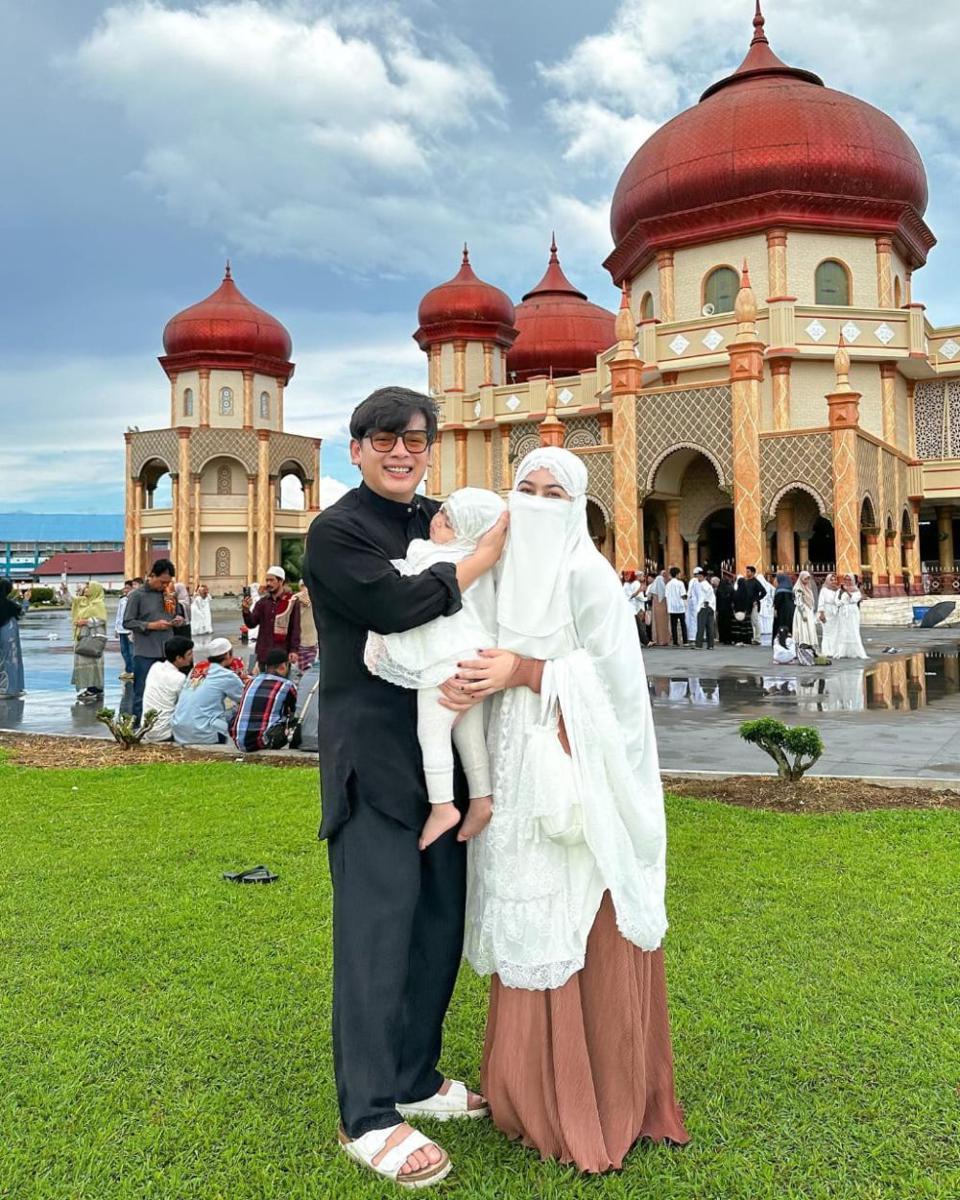 potret keluarga Natta Reza (instagram.com/wardahmaulina_)