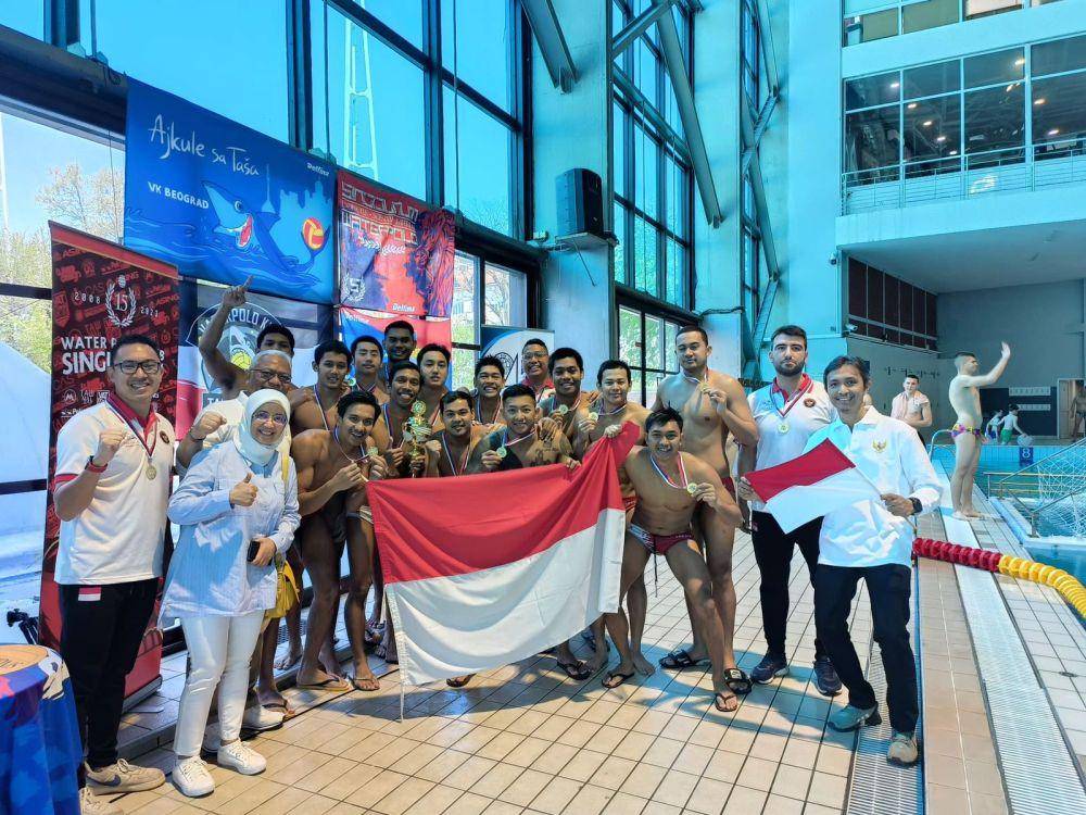 Jelang SEA Games 2023, Tim Polo Air Indonesia Juara di Eropa