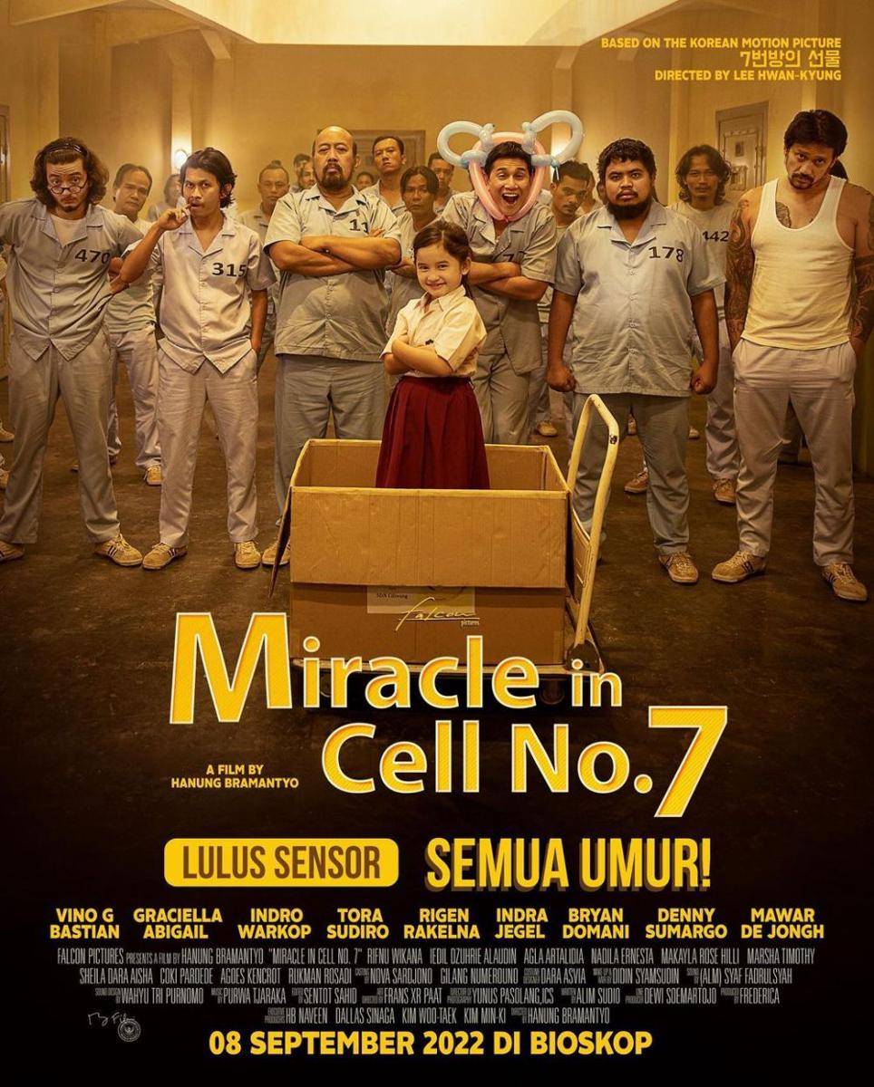 poster film Miracle in Cell No. 7 (instagram.com/falconpictures_)