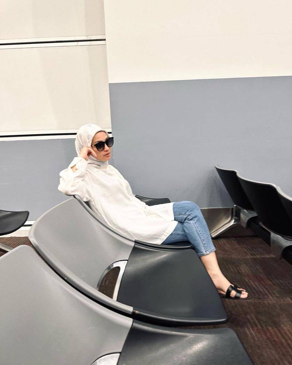 Tya Arifin Lebaran di Indonesia (instagram.com/tyaarifinnw)
