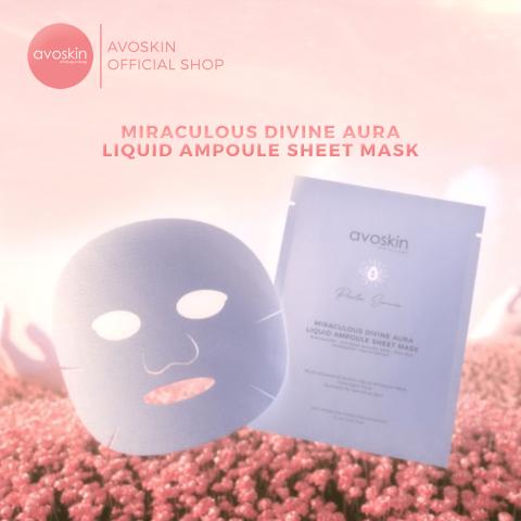 AVOSKIN Miraculous Divine Aura Liquid Ampoule Sheet Mask (dok. AVOSKIN Beauty)