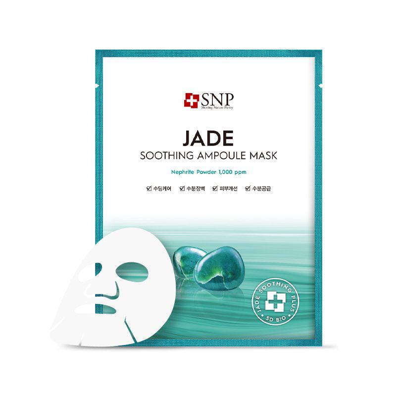 SNP Jade Soothing Ampoule Sheet Mask (dok. SNP Beauty)