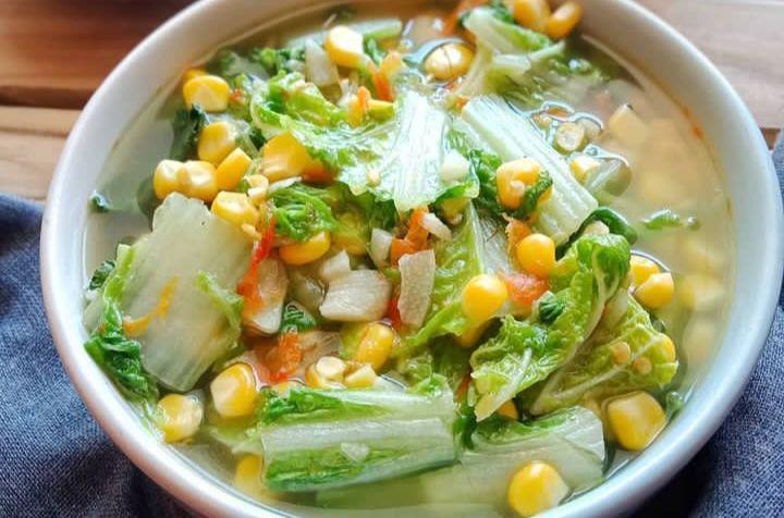 Oseng Sawi Putih Jagung Manis (instagram.com/dapur_susmi)