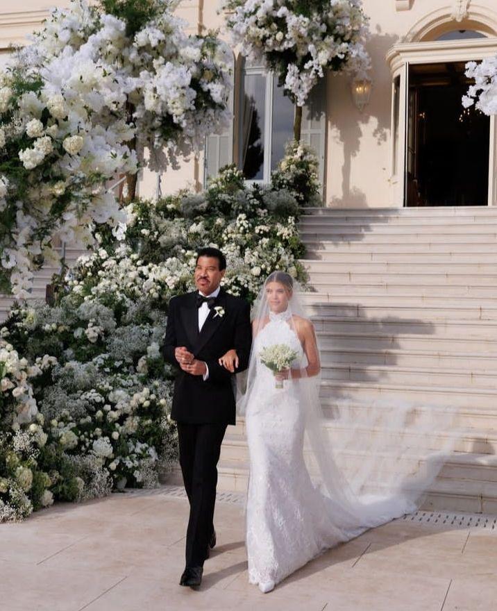 potret Lionel Richie dan Sofia Richie (instagram.com/voguemagazine)