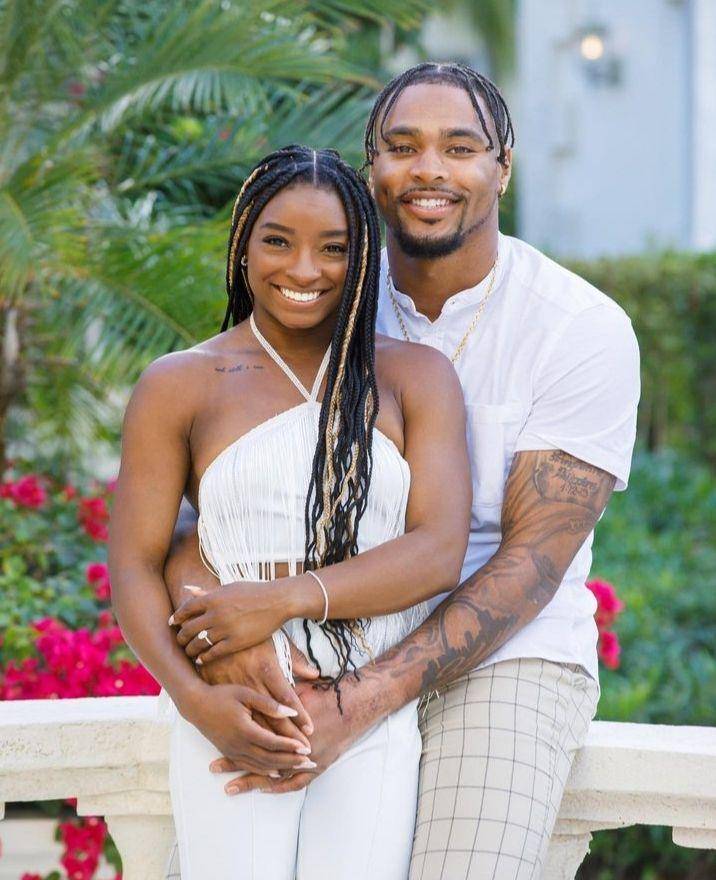 potret Simone Biles dan Jonathan Owens (instagram.com/simonebiles)