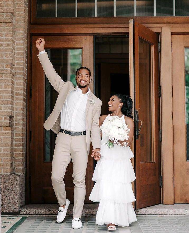 potret Jonathan Owens dan Simone Biles (instagram.com/simonebiles)