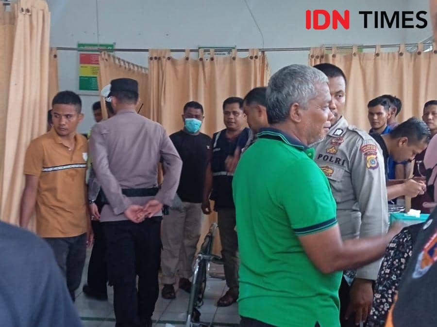 Truk masuk jurang di kawasan Bukit Lamreh, Kecamatan Mesjid Raya, Kabupaten Aceh Besar, Aceh. (Dokumentasi BPBD Aceh Besar untuk IDN Times)