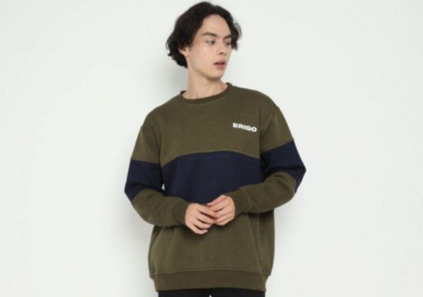 5 Rekomendasi Sweatshirt Pria, Outfit yang Lagi Hits!
