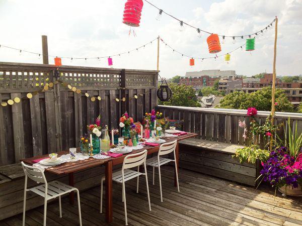 ilustrasi rooftop tema vintage (pinterest.ca/the sweet escape)