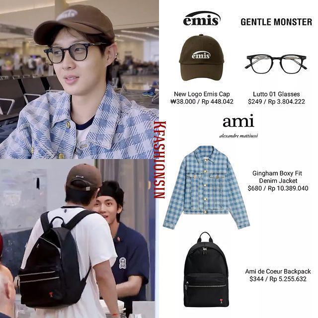 harga outfit Choi Woo Shik di Jinny's Kitchen (instagram.com/kfashionsin)