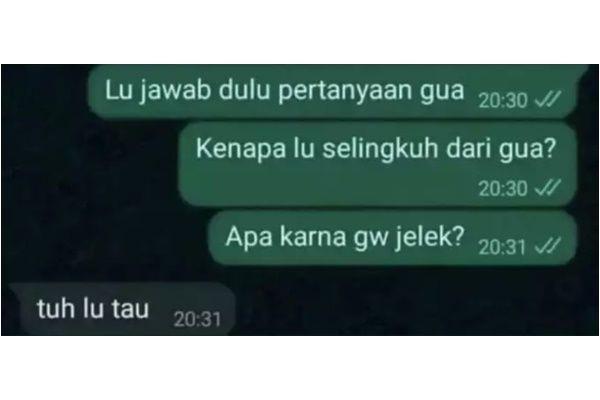 12 Chat Kocak Kepergok Selingkuh, Ada yang Gak Kapok!