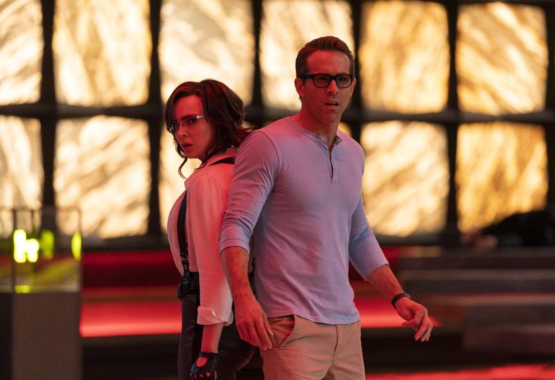 Ryan Reynolds dan Jodie Comer di film Free Guy (2021) (dok. 20th Century Fox/Free Guy)