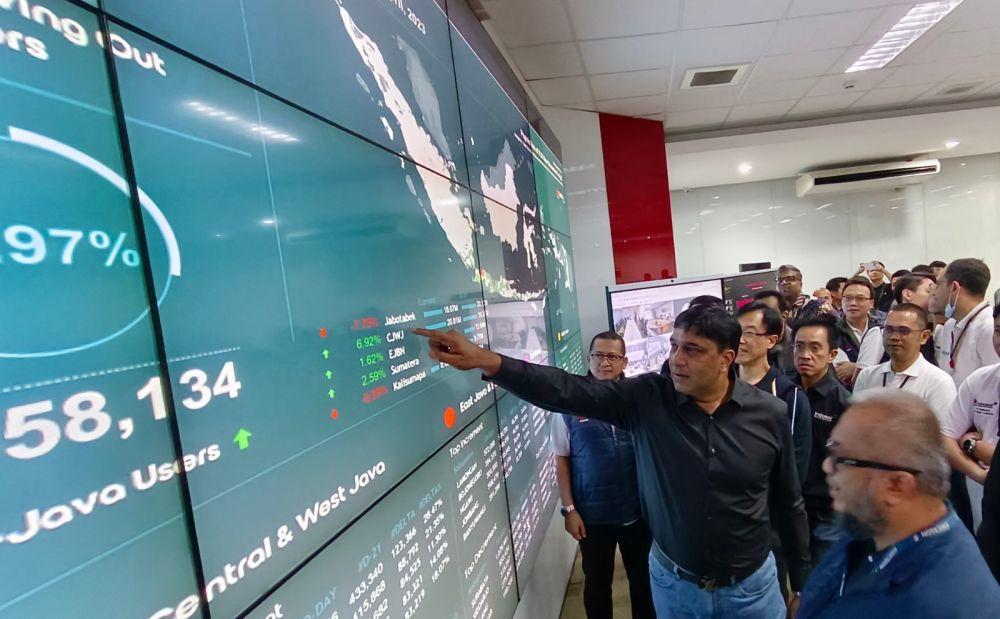 Lalu Lintas Data Pelanggan Indosat Meningkat saat Libur Lebaran