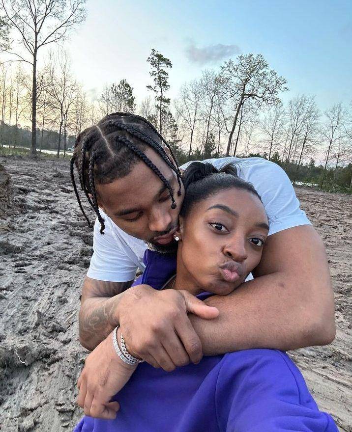 potret Jonathan Owens dan Simone Biles (instagram.com/simonebiles)