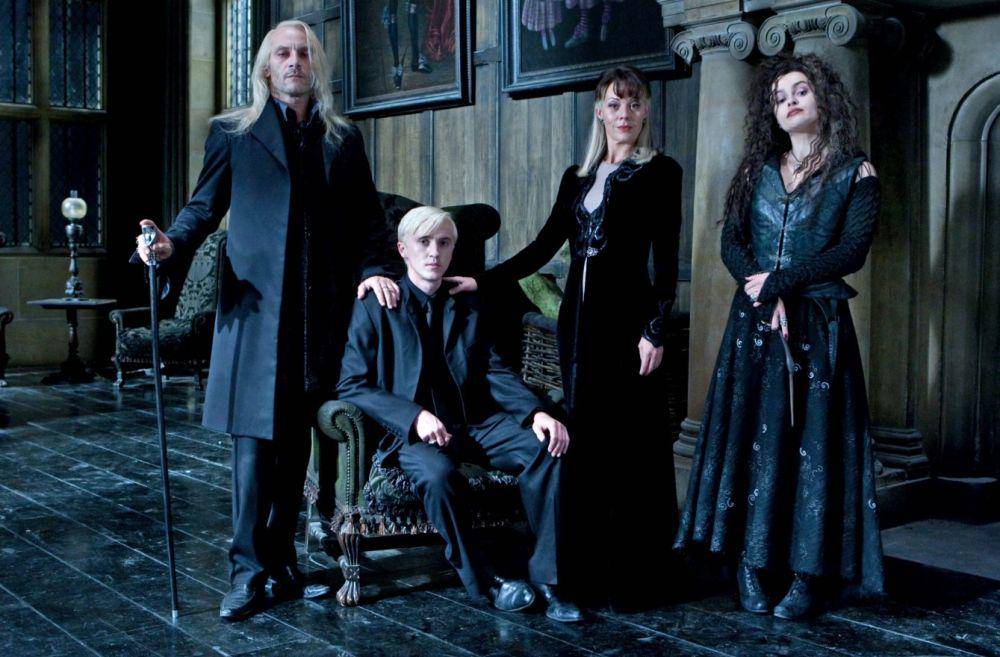 Keluarga Malfoy (dok. Warner Bros./Harry Potter and the Deathly Hallows Part 1)