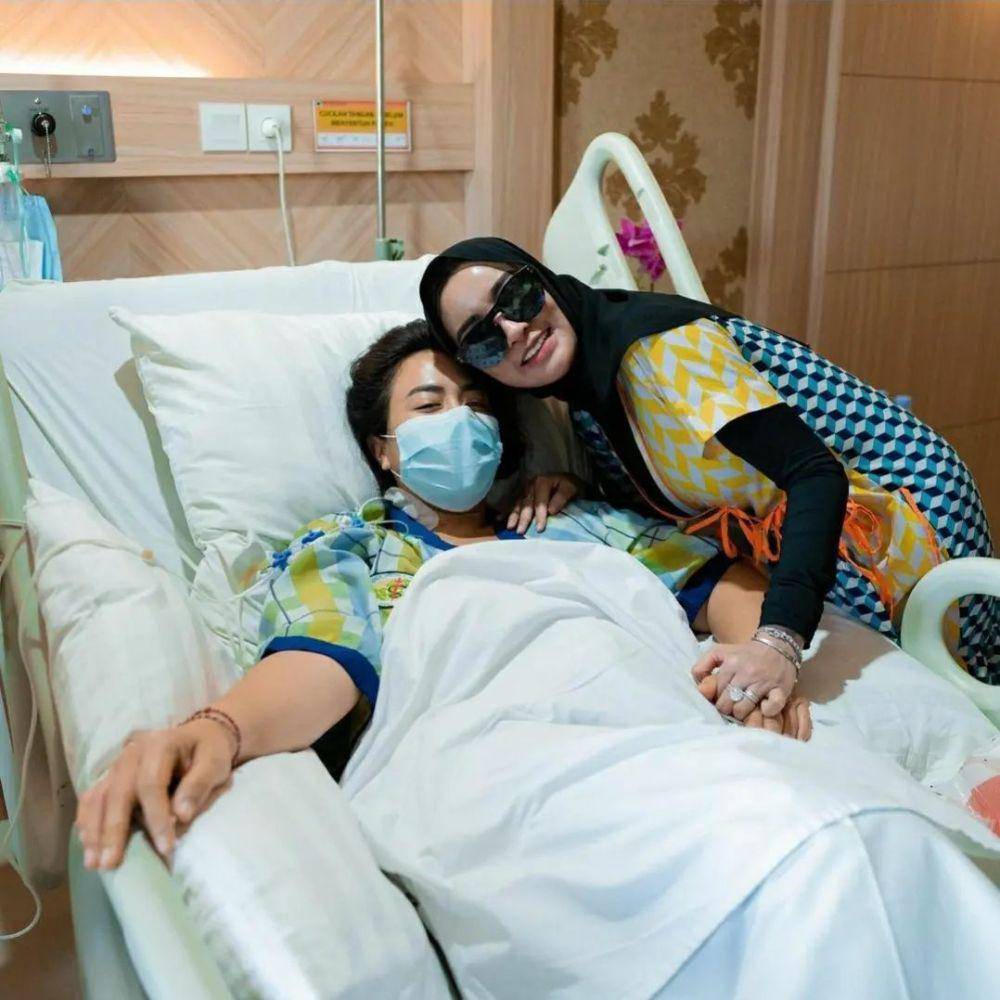 Maharani Kemala dirawat di rumah sakit (instagram.com/shandypurnamasari)
