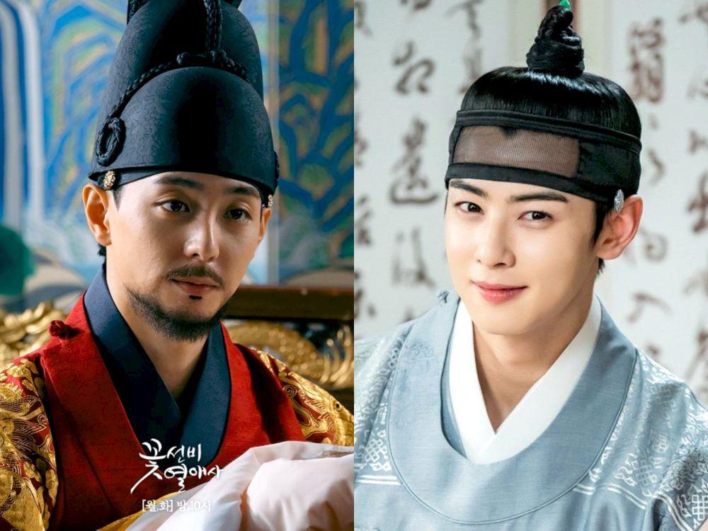 potret Hyun Woo dalam drama The Secret Romantic Guesthouse dan Cha Eun Woo dalam drama Rookie Historian Goo Hae Ryung (dok. SBS | dok. MBC)